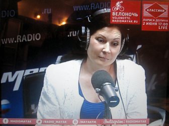 Tatiana Leus on Radio Mayak